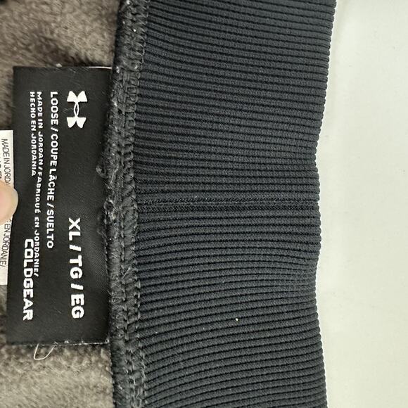 Under Armour Womens Sweatpants Size XL Black Pockets Cold Gear - Picture 9 of 14